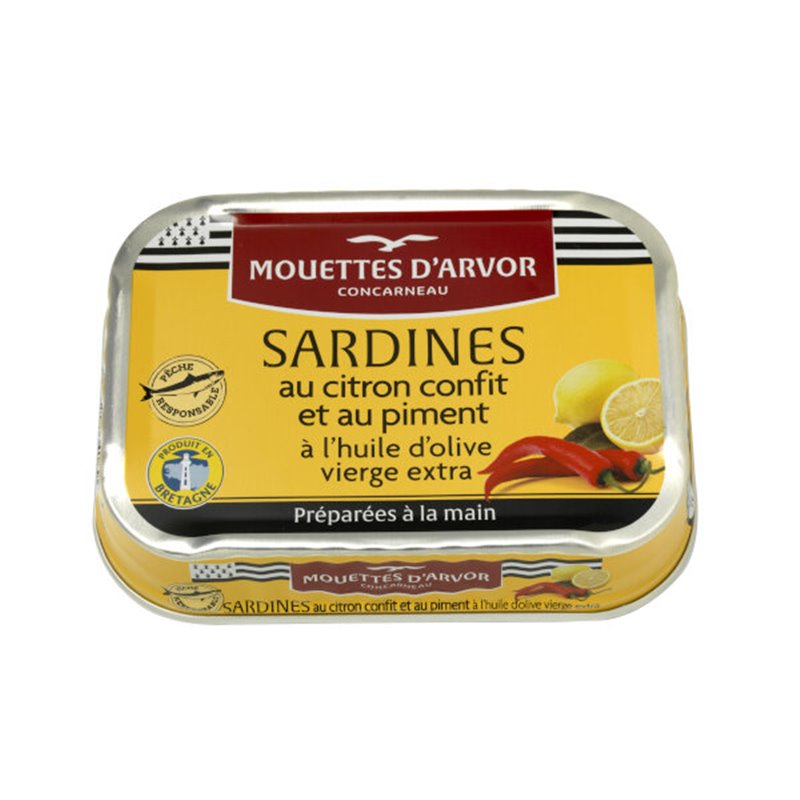 Candied Sardines Lemon & Allspice & Olive oil 115g