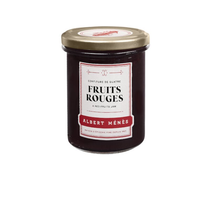 Additional 4 red fruit jam 280g
