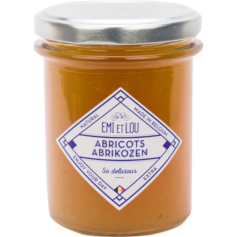 Konfituur apricots 215g