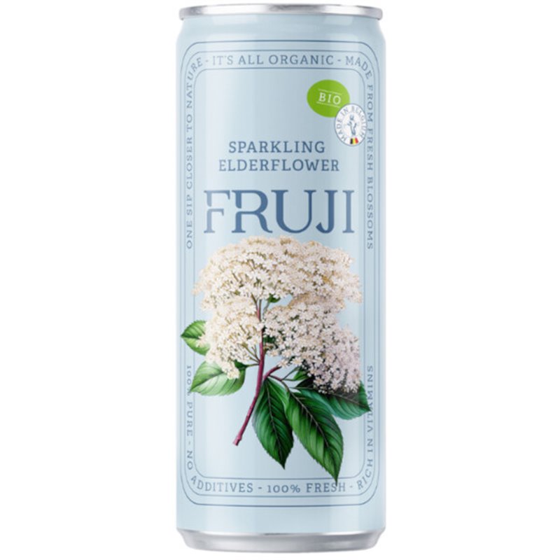 Fleur de Sureau Pétillant Canette 0,25L