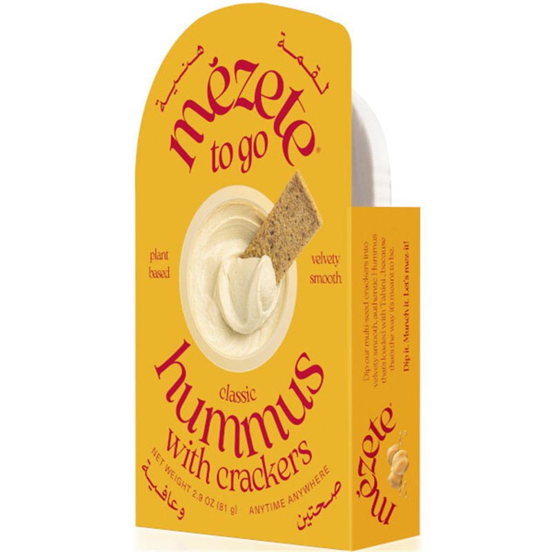 On the Go houmous classique avec gressins 81g