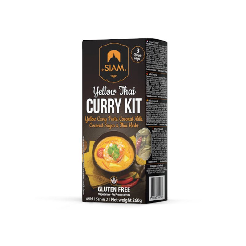 Yellow Curry cooking set 260g