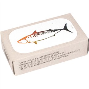 Spiced Small Mackerel in Olive Oil 120g