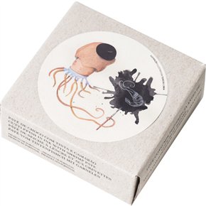 Cuttlefish in Ink with Shrimp Paté