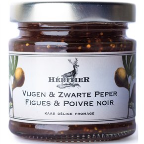 Cheese & fruit figs & black pepper 130 gr.