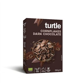 Cornflakes black chocolate BIO (gluten-free) 250g
