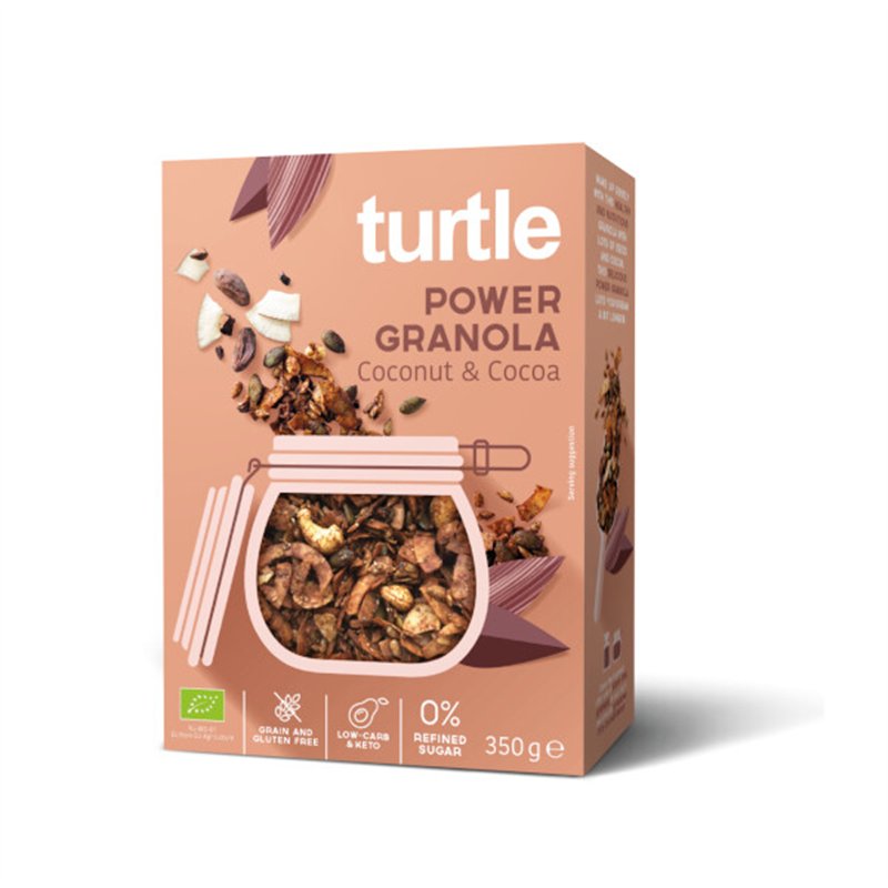 Power Granola nuts & seeds cocoa BIO 350g