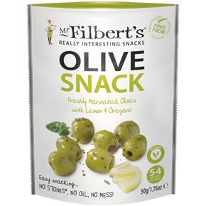 Green Olives with Lemon & Oregano 50g