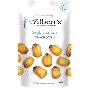 Crispy corn snack with Seasalt 40g