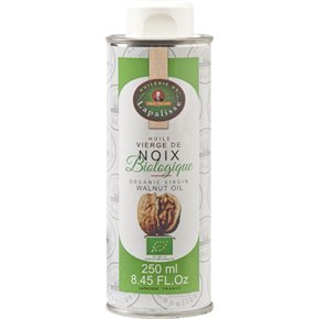 Organic virgin walnut oil in a metal can 250ml