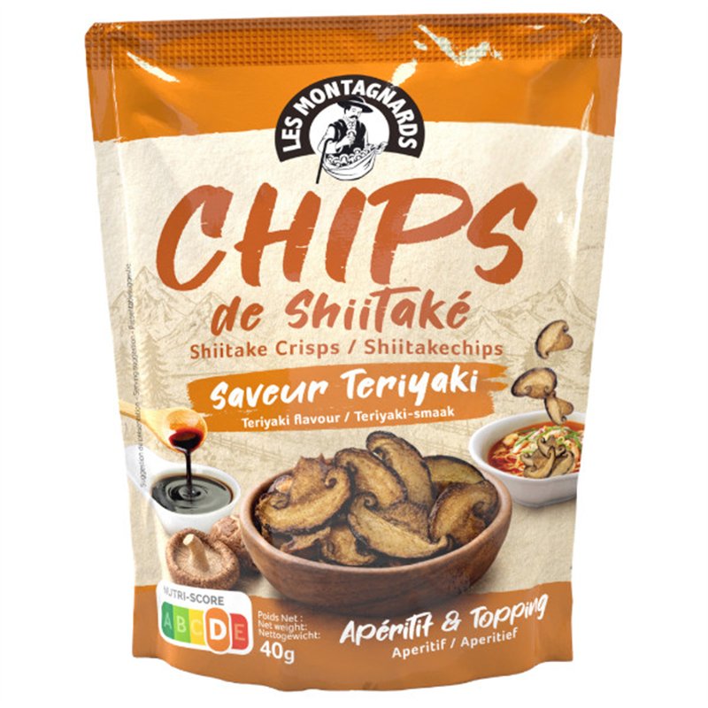 Shiitake Mushroom Chips Teriyaki 40g