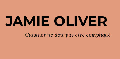 Jamie Oliver, produits méditerranéen
